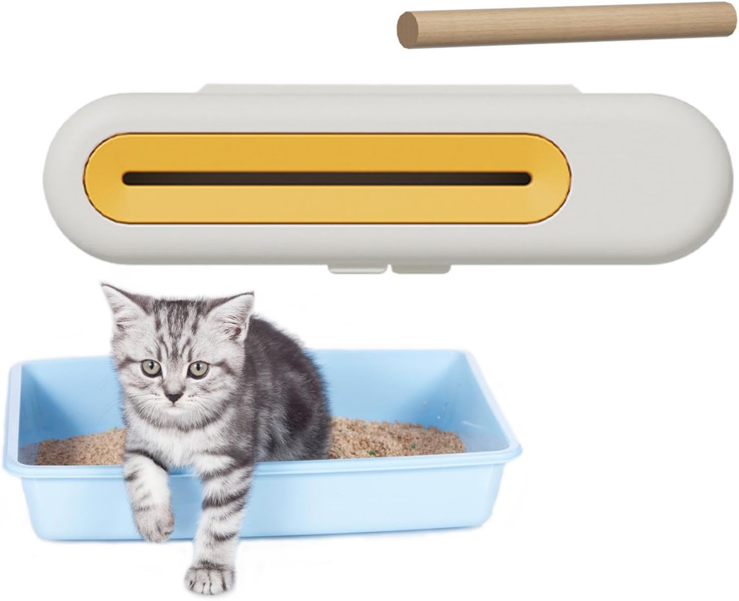 Cushangty Cat Deodoriser for Cat Litter Tray, Pet Odour Simulator for Home, Deodorising the Removal of Dog Odour Absorber, Urine Eliminator, Air Freshener Scented Natural