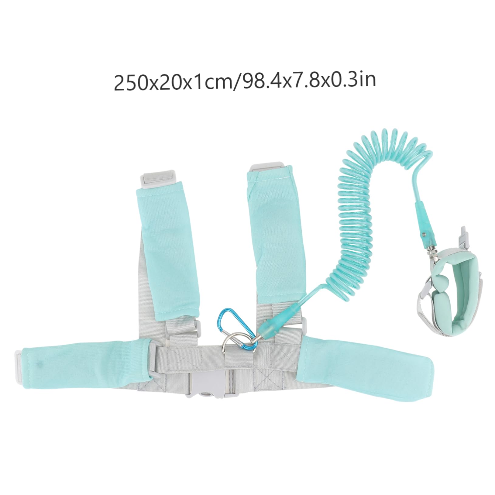 JOINPAYA 2 Pack Child Leash Anti-Lost Harness 2.5m Wrist Link Traction Rope Reflective Harness for Safe Boys and Girls' Walking