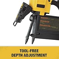 Vista 5 de DEWALT Clavadora neumática, calibre 23, 2 pulgadas (DWFP2350K)