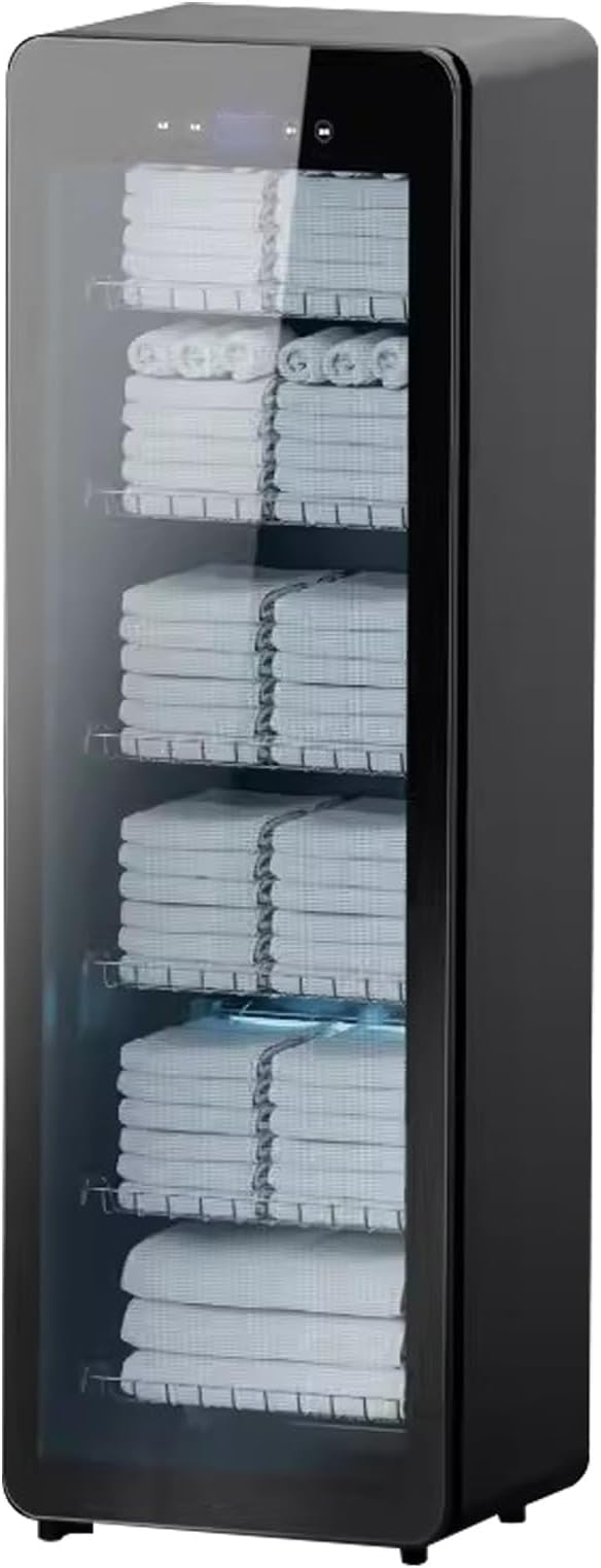 Hot Towel Warmer, Towel Heater, Disinfection Cabinet, Multiple Sizes, for Bathroom, for SPA, Barbershop, Hotel(Large)