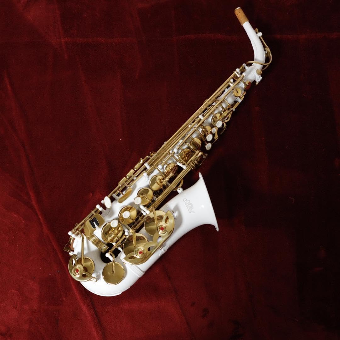 【8812】 Soleil ソレイユ SAL-1 白 アルトサックス 希少色 Soleil ソレイユ アルトサックス SAL-1 ホワイト 白 WH 8812