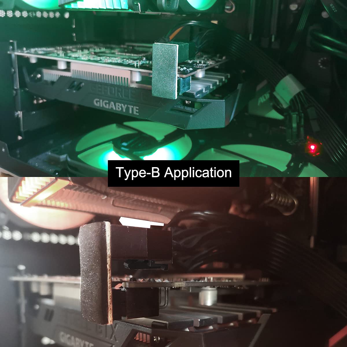 ATX adapter sieciowy, wtyczka 6-pinowa, karta graficzna 180 stopni, pionowy adapter kabla zasilającego, 4 szt. 6-biegunowe gniazdo na wtyczkę 6-biegunową (2 style)