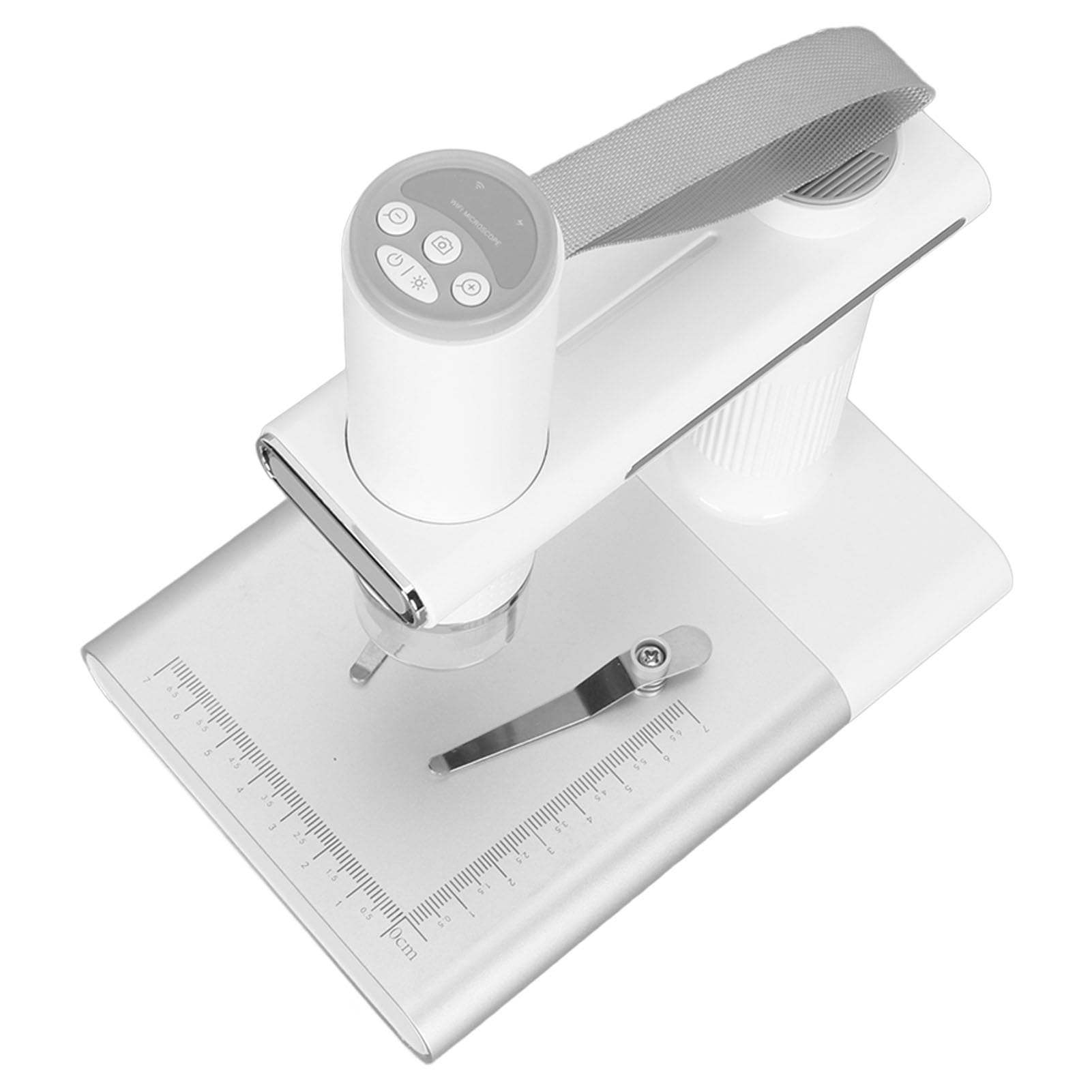 Denash Microscopio Digital Inalámbrico HD 1080p Cámara de Ampliación para -, Soporte Ajustable para el Microscopio de Bolsillo de Inspección