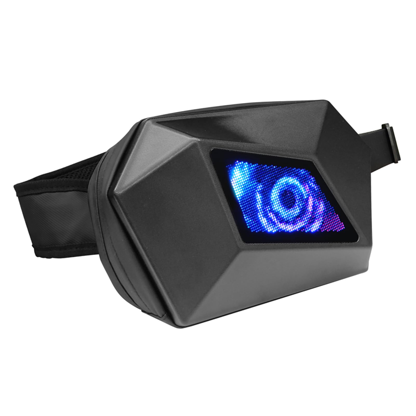 Torba na ramię LED Aplikacja Bluetooth Możliwość edycji treści niestandardowych Wodoodporna twarda skorupa Torba LED z diodami LED do jazdy na rowerze Piesze wycieczki Przygody na