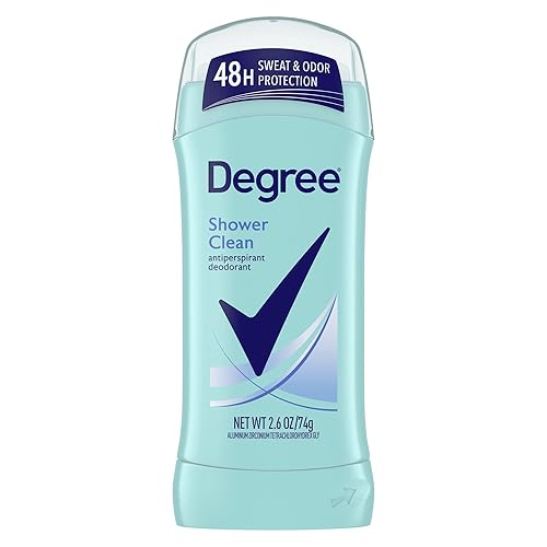 Degree Desodorante Motion Sense - Limpiador de ducha para mujer, 2.6 onzas (paquete de 3)