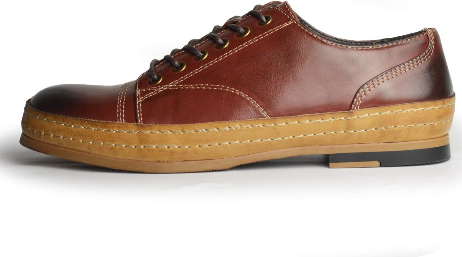 [ジーノ] カジュアル シューズ メンズ レースアップ スニーカー ローカット ウォーキングシューズ コンフォート 大人 靴 短靴 紳士靴 エコ配送 ze8855