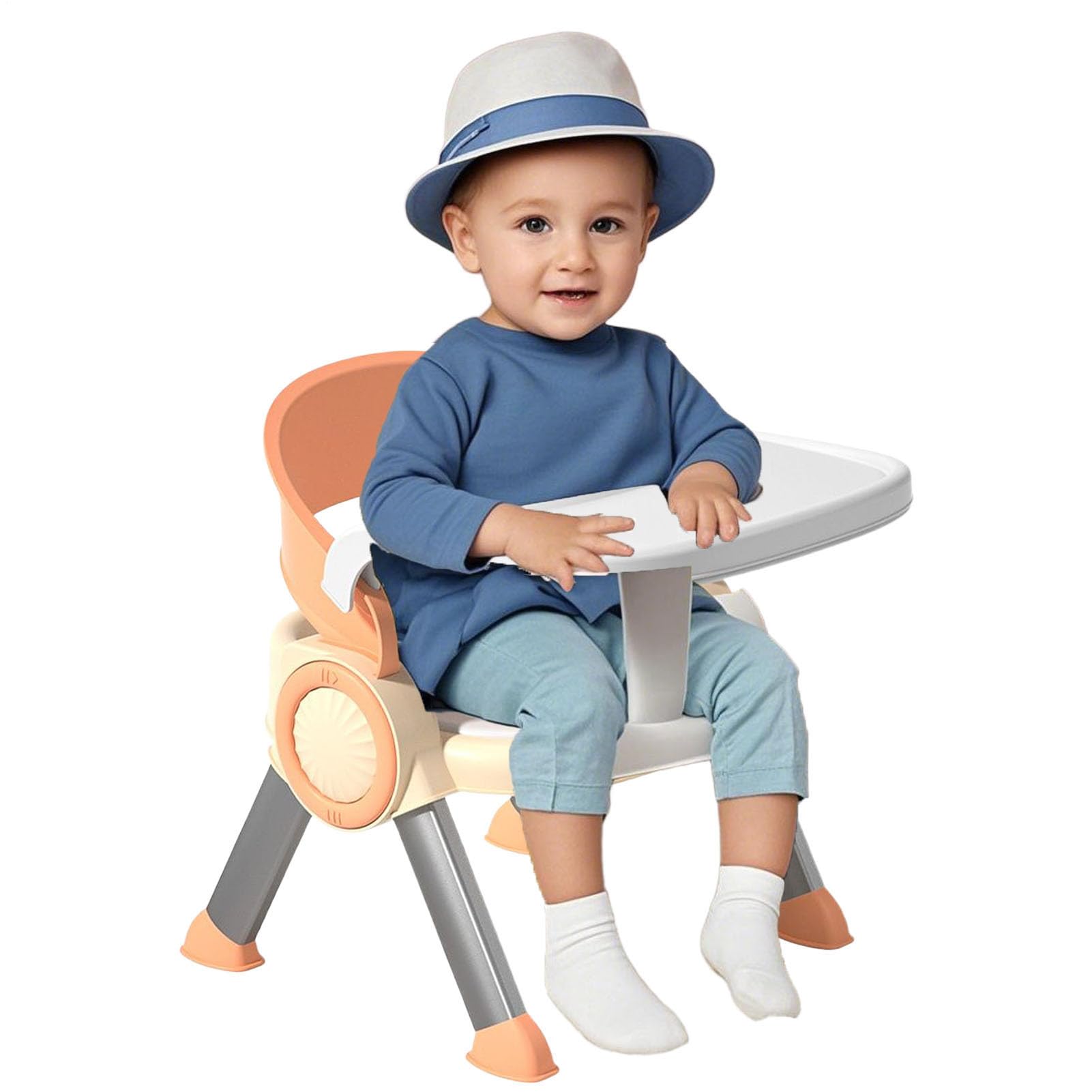 Seggiolino Pappa Neonato Seggiolino da Pavimento Multifunzionale Portatile