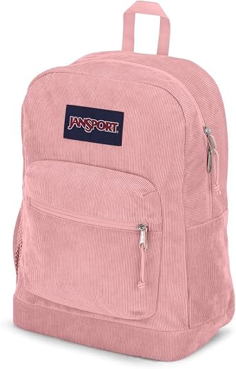 JanSport Cross Town Plus Remix Backpack - Padded Back Panel, Laptop Sleeve, Front Pocket Organizer