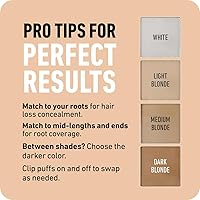 Vista 87 de BOLDIFY Kit de Muestra de Color en Polvo de Línea Capilar – Color de Cabello para Retoque de Raíces para Cobertura de Canas, Polvo para el Cabello