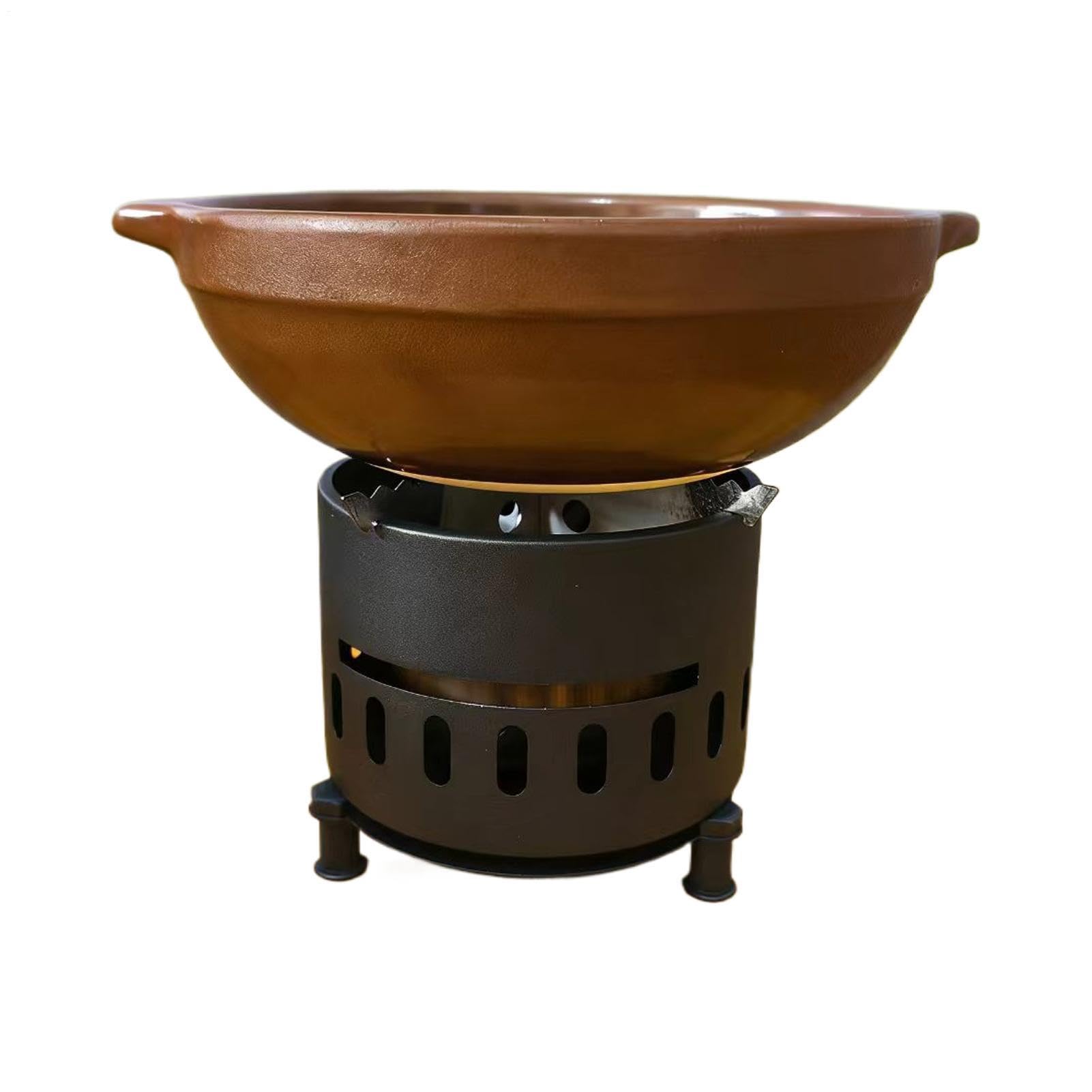 Mini réchaud à alcool de camping portable | Foyer de table compact pour rando et sac à dos