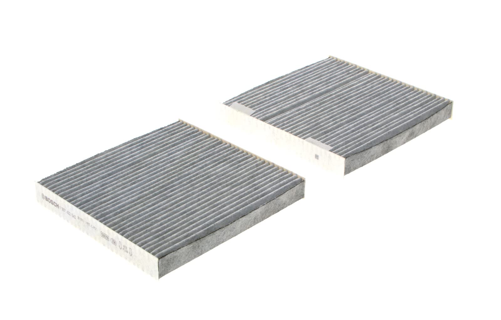 Bosch R2542 Activated Carbon Cabin Filter, Replacement Filters - Against Unpleasant Smells, Pollen and Dust for Cleaner Air Inside the Vehicle