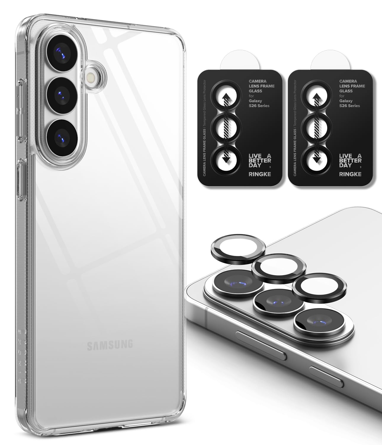 Protection objectif Samsung S26 Plus et coque antichoc ultra fine - 8