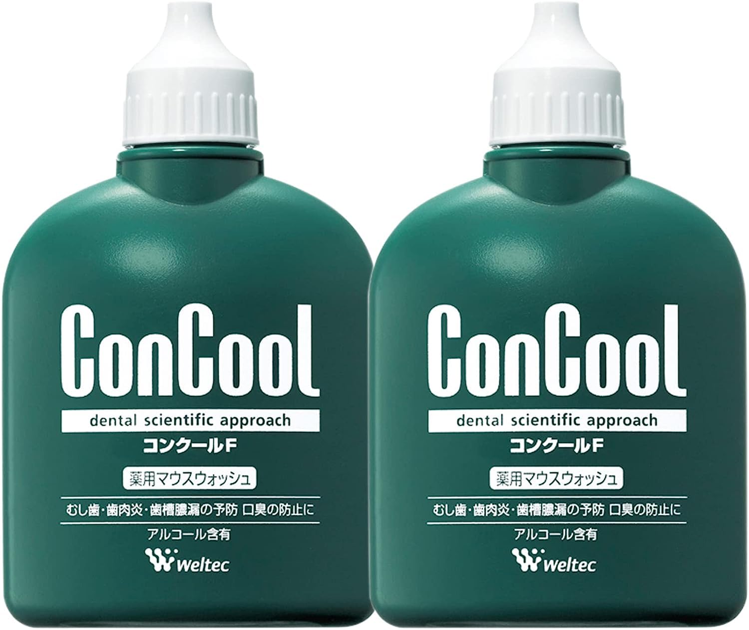 ウエルテック コンクールF 歯肉炎予防 ミント 100ml ×2個セット