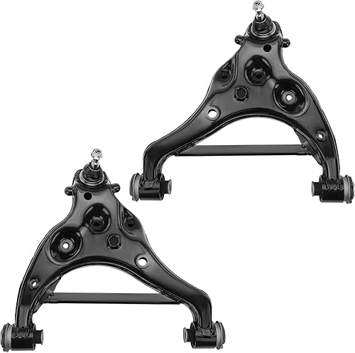 Miniatura 73 de Detroit Axle - Brazos de control superior delanteros RWD con juntas esféricas, kit de reemplazo para Dodge Ram 1500 2500 3500 de 1994 1995 1996 1997