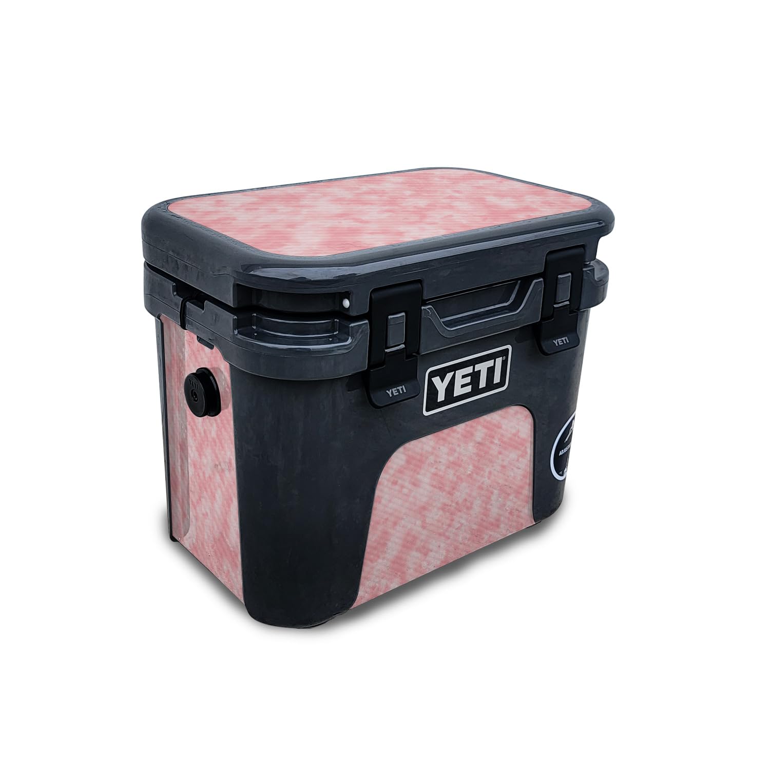 Carbon Fiber Skin Compatible with Yeti Roadie 15 Hard Cooler - Cotton Cloud - Premium 3M Vinyl Protective Wrap Decal Cover - Easy to Apply | Crafted in The USA by MightySkins