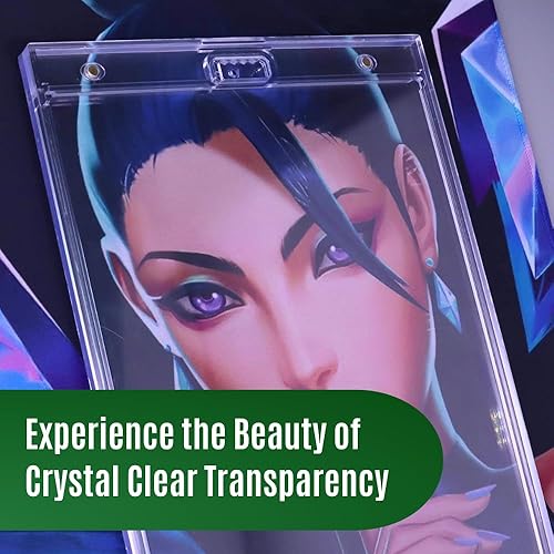 Miniatura 5 de 1 pieza actual | moderno | regular | soporte de caja de exhibición de cómics tamaño plateado | Protector magnético de cómics | Esquinas de diamante