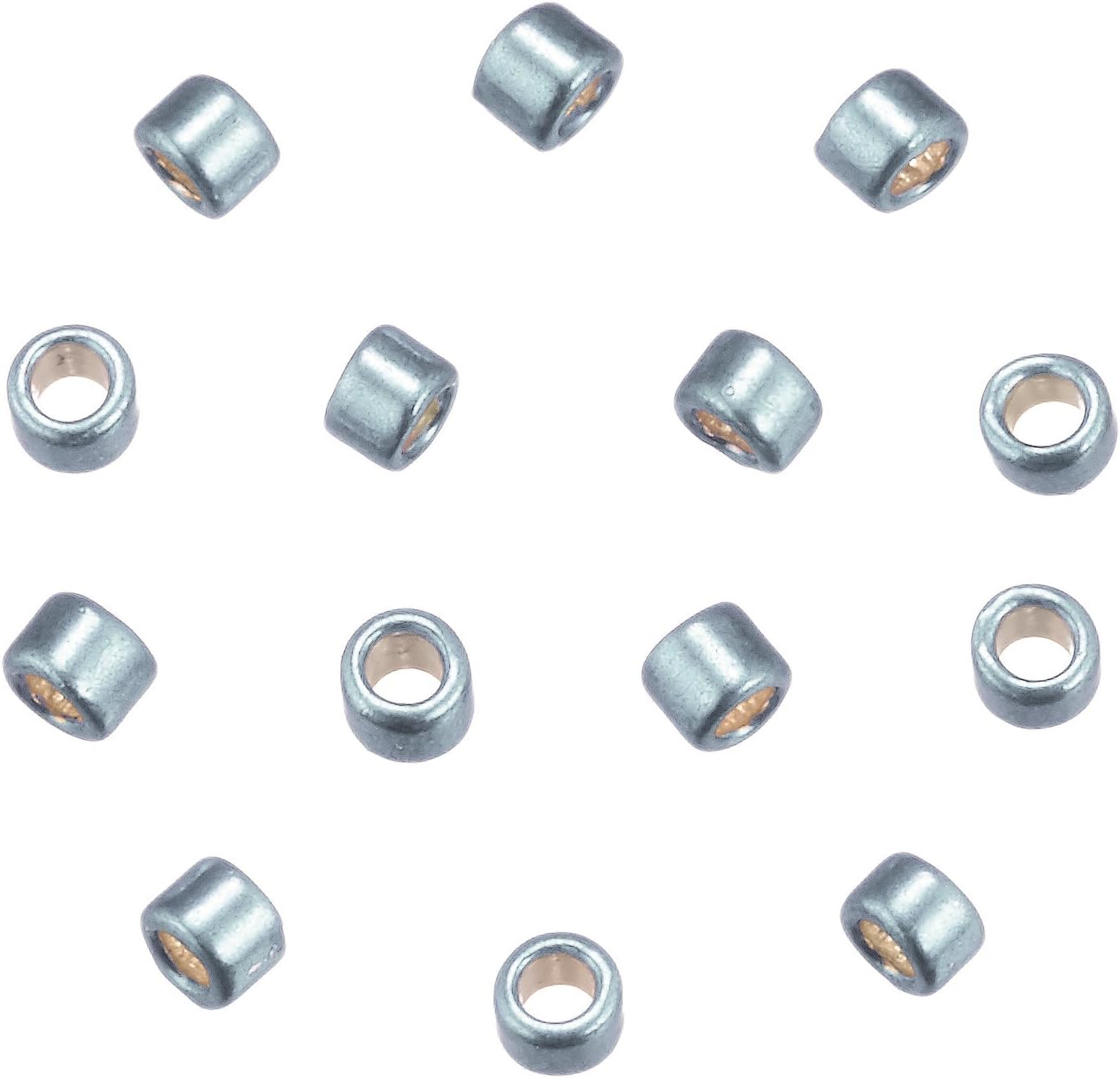 TOHO A-615 Antique Beads, Small Round, 6 Bundles, Thread Threading Beads, Outer Diameter Approx. 0.06 inches (1.65 mm), 192.8 ft (60 m)