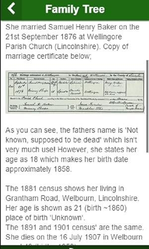 árvore genealógica
