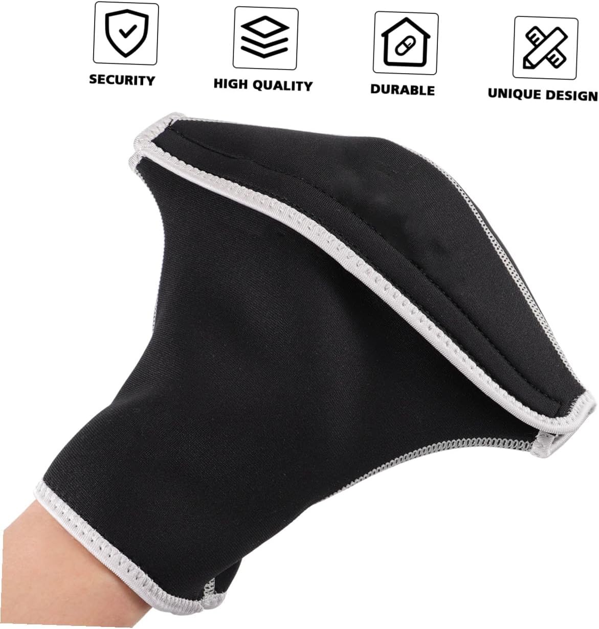 Neoprene Kayaking Gloves Paddle Mitts with Elastic Wrist Band for Cold Weather Outdoor Paddle Protection and Warmth Suitable for Canoes and Kayaks