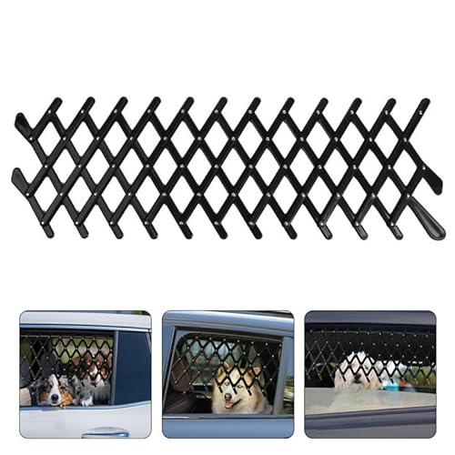 POPETPOP Hund Fensterzaun Fensterbarriere Für Haustierautos Fensterschutz Für Hunde Autofenster Haustiertor Hund G8 Unternehmen LKW-fensterlüfter Reisen Schutzplatte Der Hund Metall