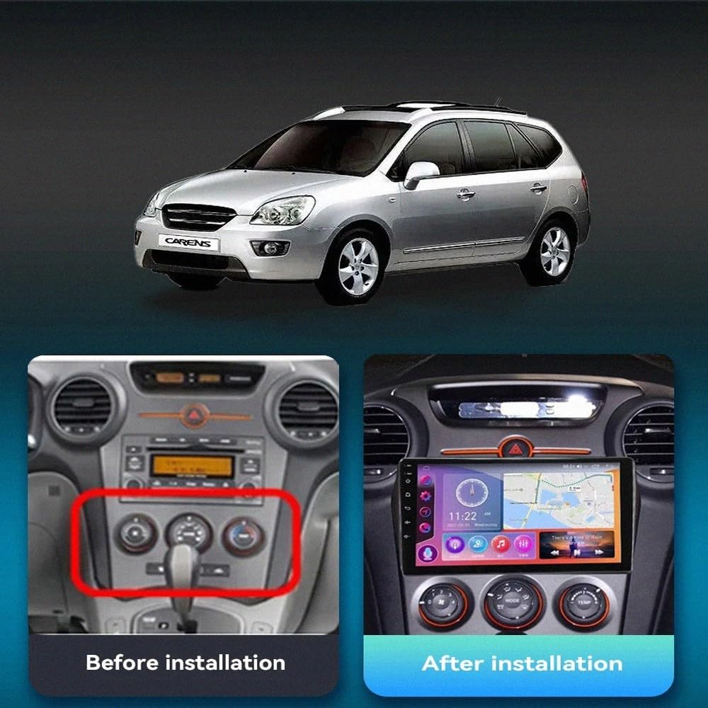 Odtwarzacz Multimedialny 2-Din dla GAZ Gazelle Next 2016+ Bezprzewodowe Carplay I Android Auto, Pojemnościowy Ekran Dotykowy, Nawigacja Gps Radio Fm Z, 4 Rdzeń 2G+32G