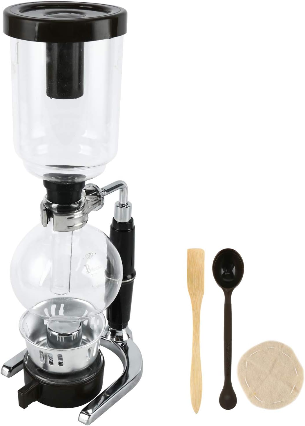 Amarine Made 5Cup Siphon Syphon Coffee Maker，Tabletop