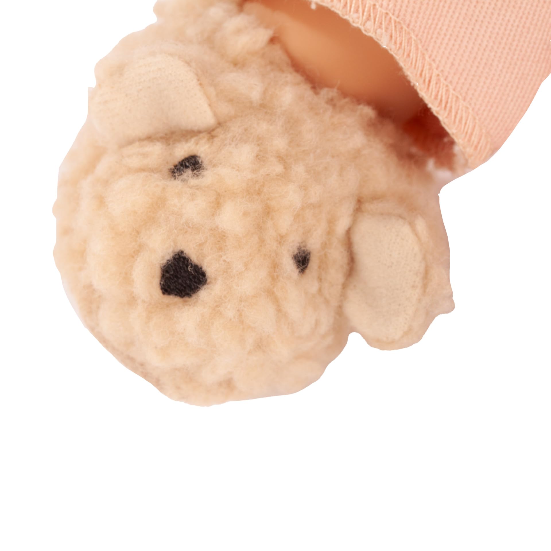 Götz 2620971 Muffin Bärig Puppe 33 cm Babypuppe braune Schlafaugen | 7-tlg, braune Haare, Weichkörper, für Kinder ab 3 Jahren, frisierbar, waschbares Haar, mit Schnuller und Ohrwärmern