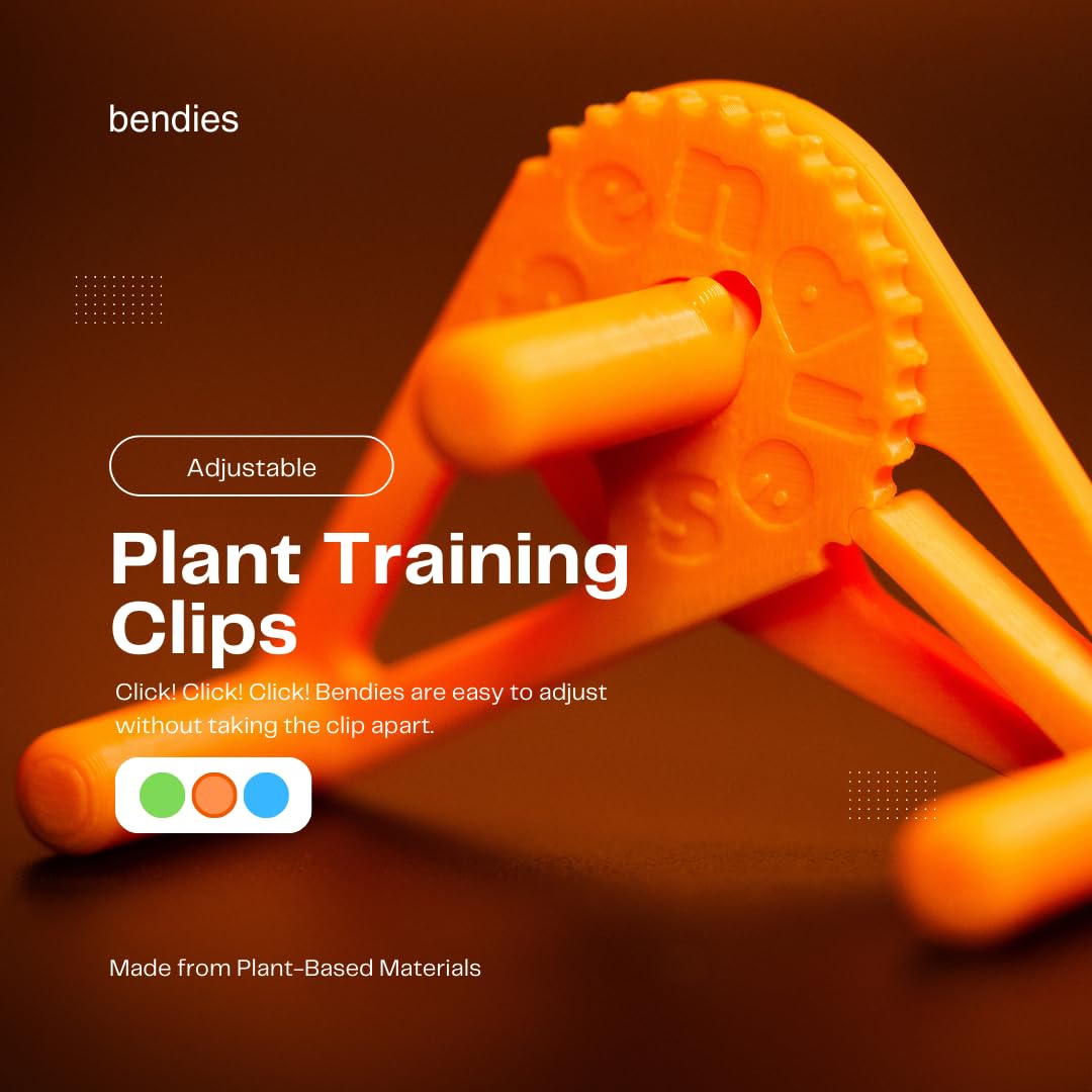 LST Lot De 50 Clips D'entraînement Pour Plantes – Clips De Soutien