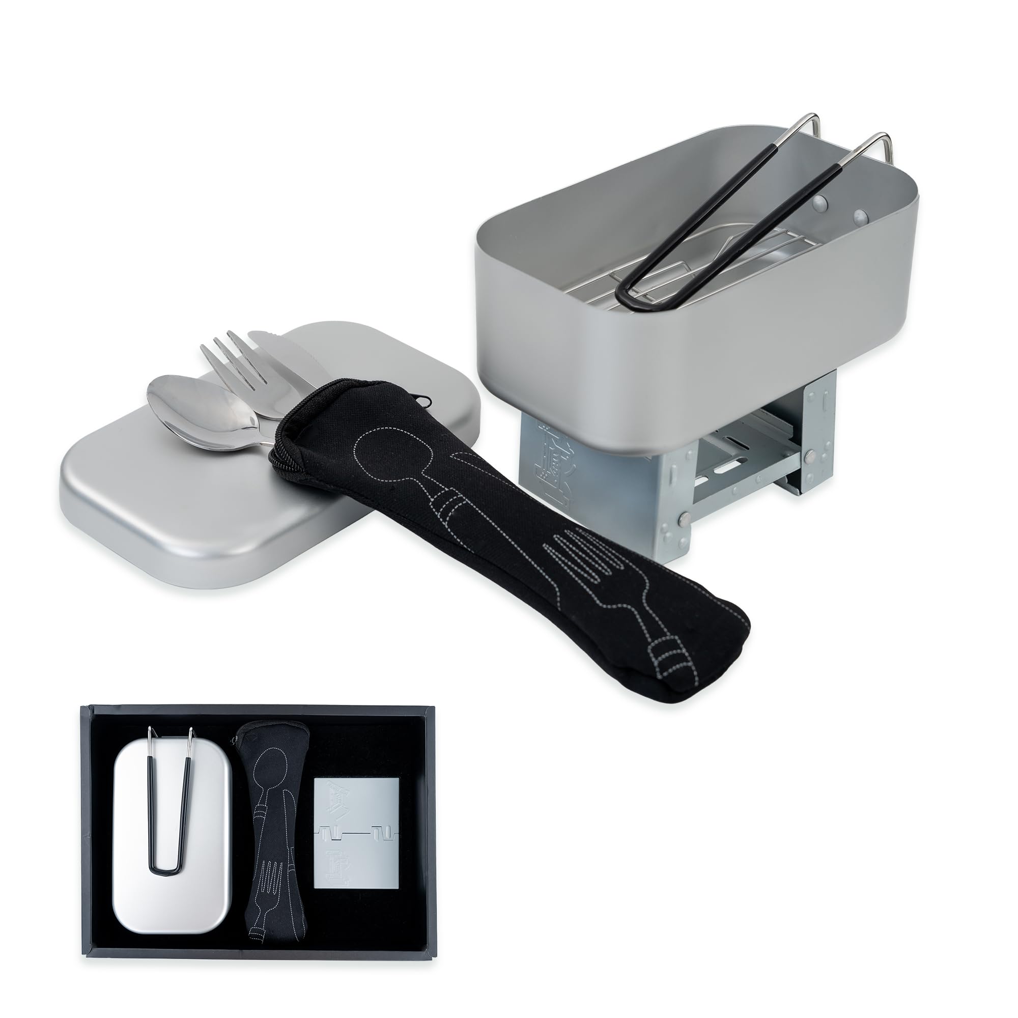 ソロキャンプ用品 まとめ売り ストーブ メスティン スキレット 調理器具セット Amazon | 【3点セット】メスティン クッカー セット アウトドア 炊飯