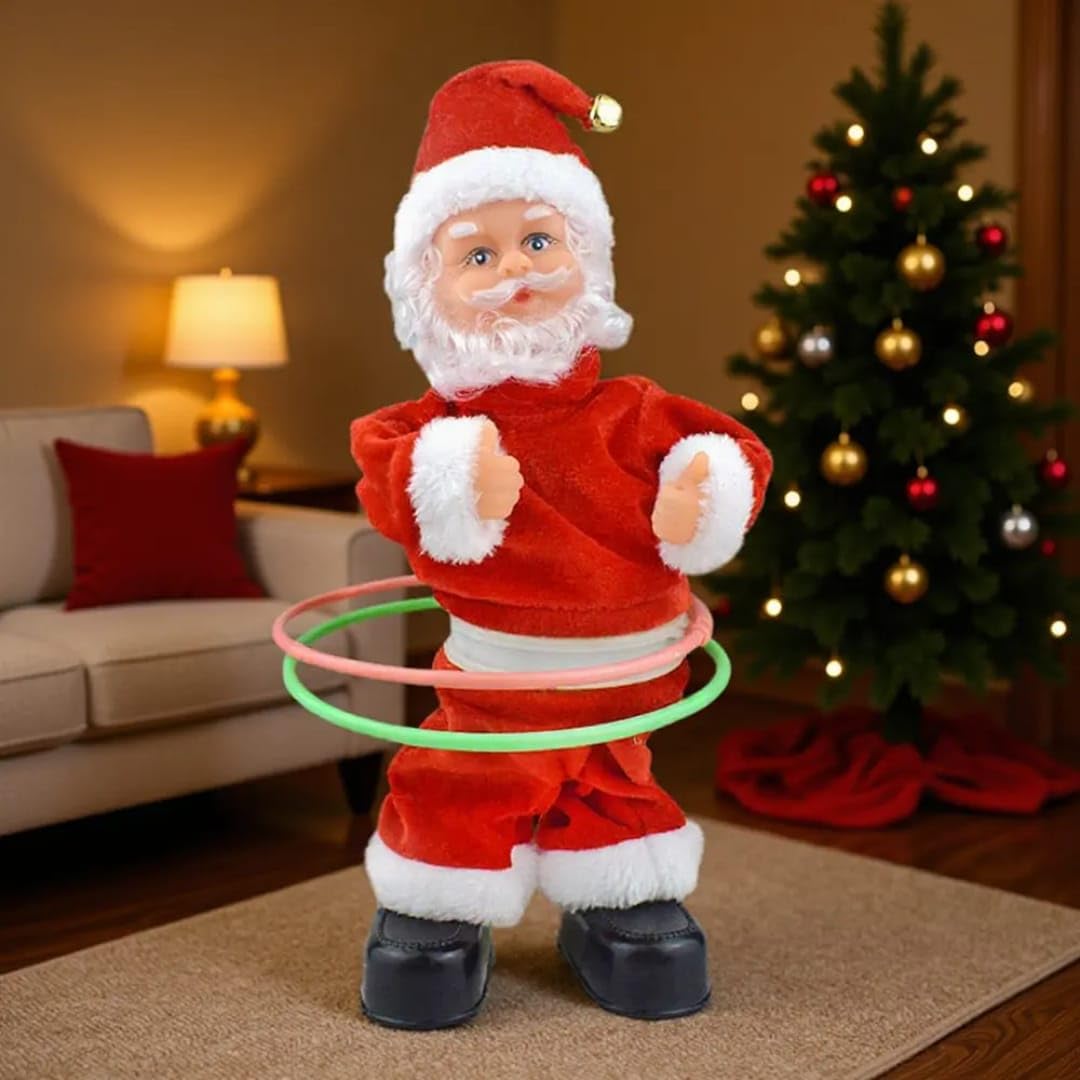 Buy Delightful Dancing & Singing Santa Claus Toy | Animated Plush