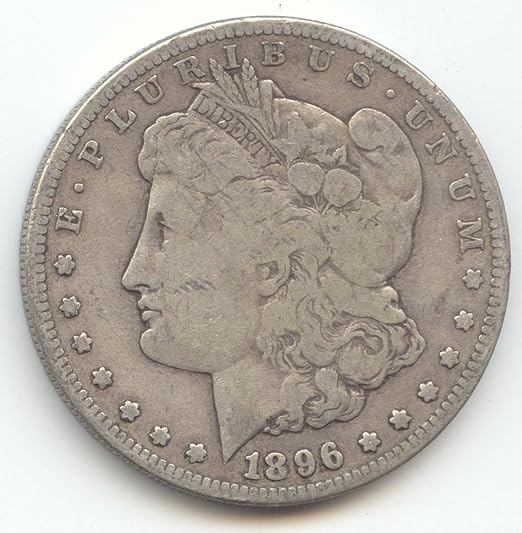 1896 S Dollar Very Good at Amazon's Collectible Coins Store