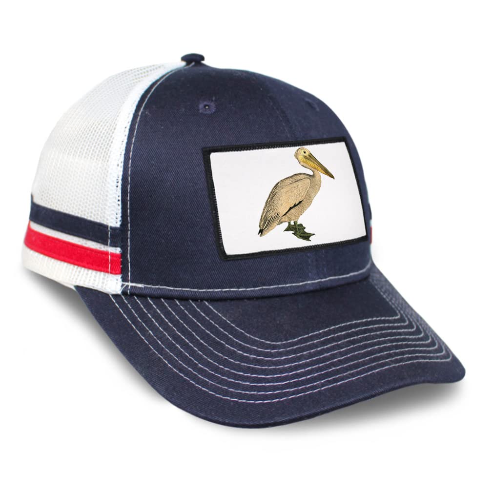 Speedy ProsPatch Hat Trucker Baseball Cap Pelican Vintage Look Animals Birds Wings Pelican