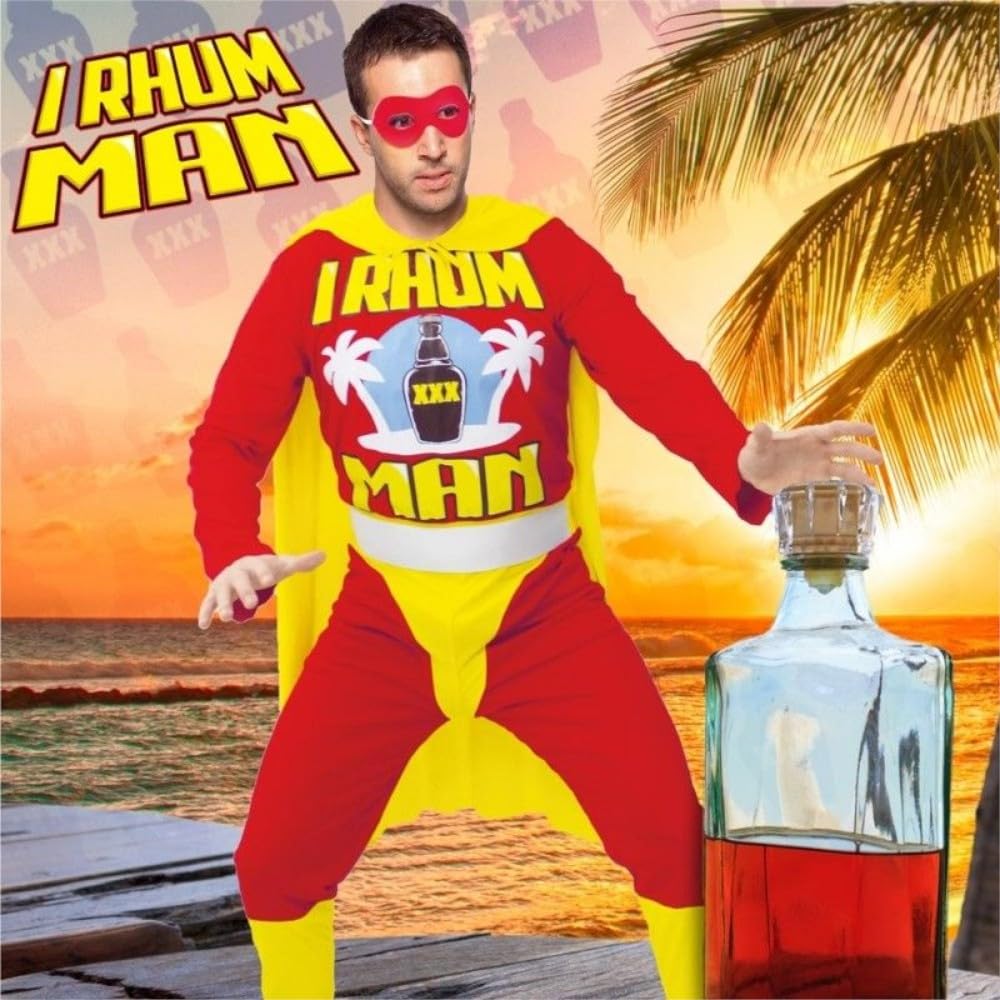 Costume I Rhum Man - Rosso - Taglia unica