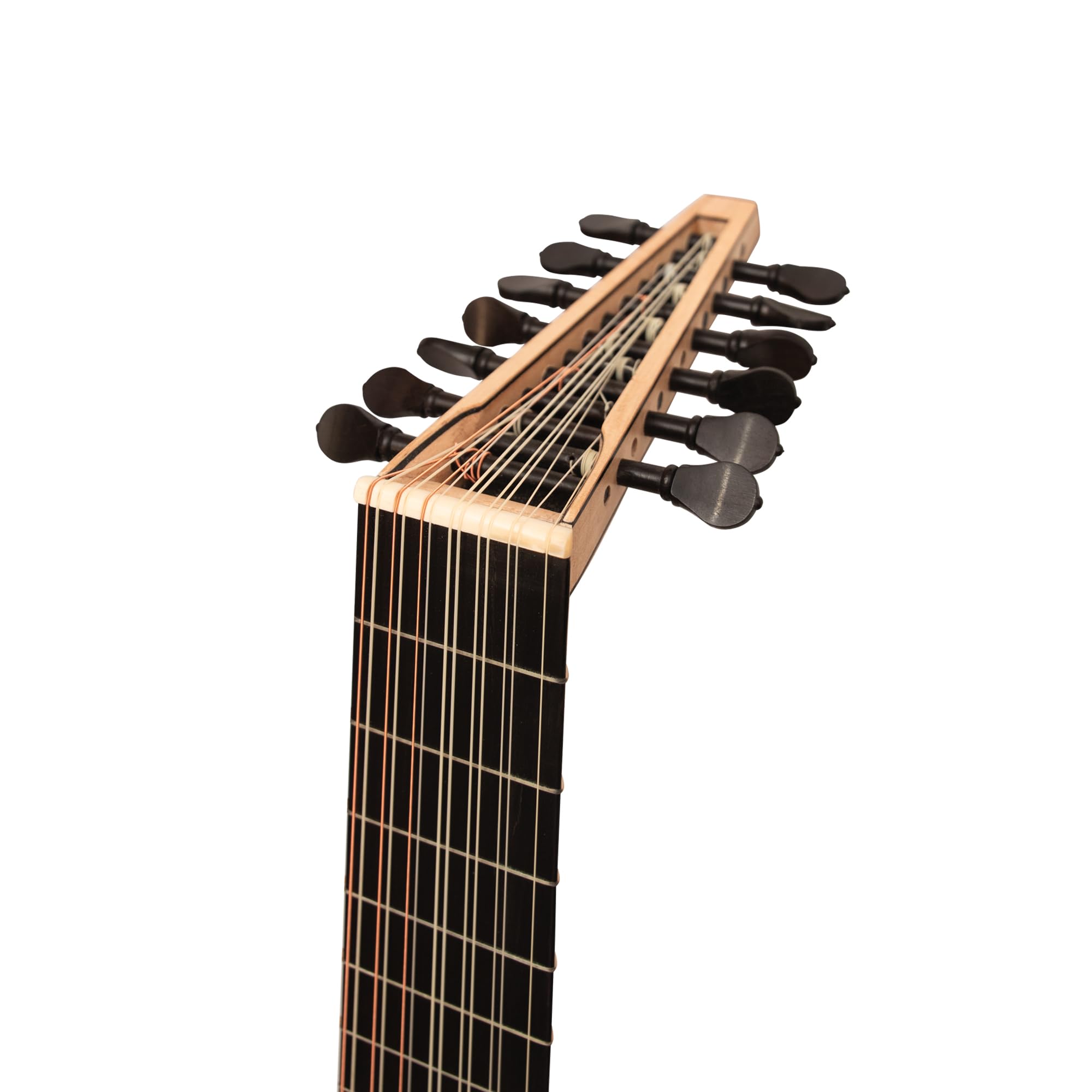 Renaissance Lute, 7 Gänge, Flammenahorn