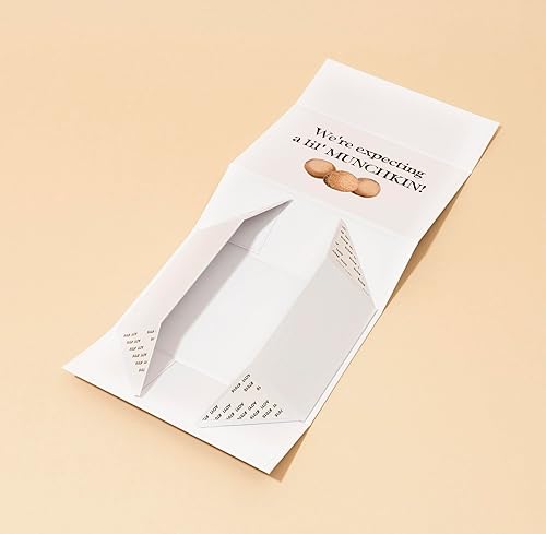 Miniatura 3 de Caja de anuncio de revelación de bebé de prueba de embarazo (Donut Freak Out)