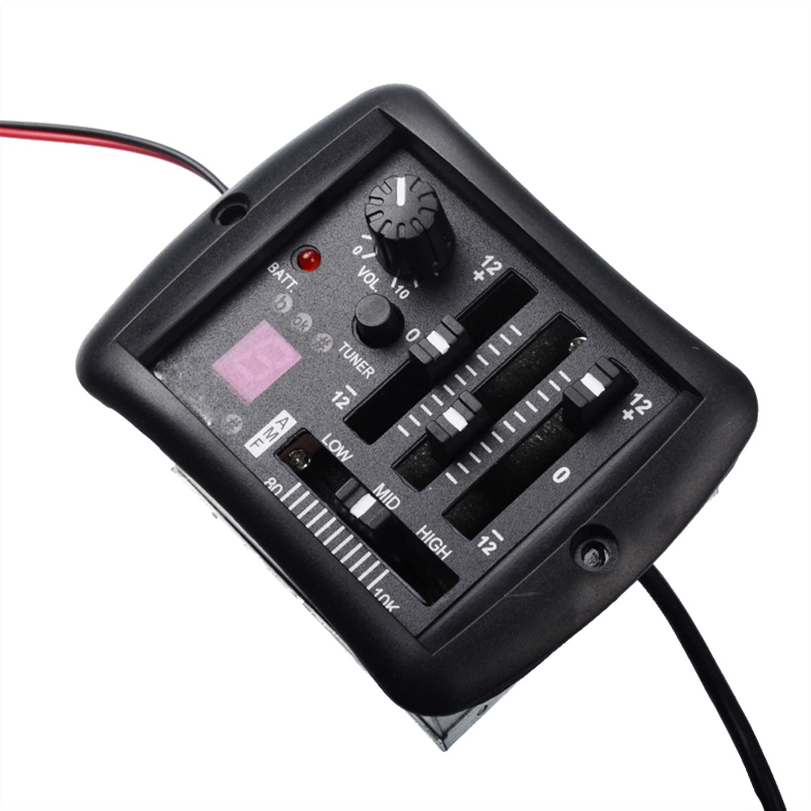 3-pasmowy Korektor Korektora Tuner Z Interfejsem Wyjściowym 6,35 Mm Przystawka Do Korektora Gitarowego