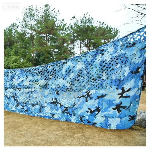 Red de camuflaje exterior vela de sombra impermeable proteccion UV camping 2