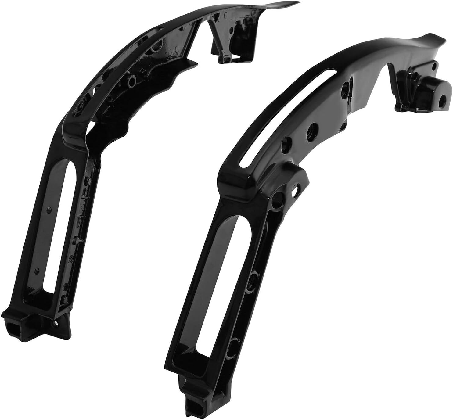 Gloss Black Rear Wheel Support Kit Aluminum Alloy