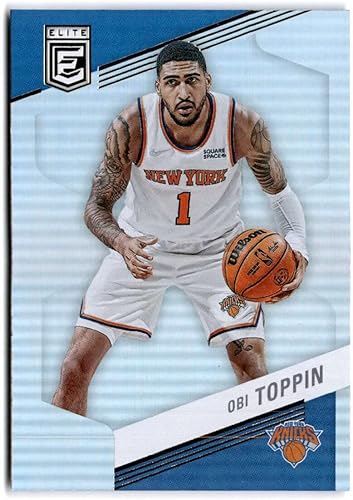 2022-23 Donruss Elite #19 Obi Toppin New York Knicks Basketball Card - GotBaseballCards