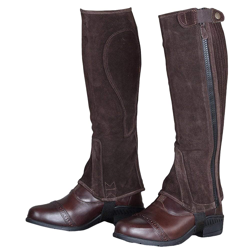 Shires Moretta Ghette in Camoscio per Bambini