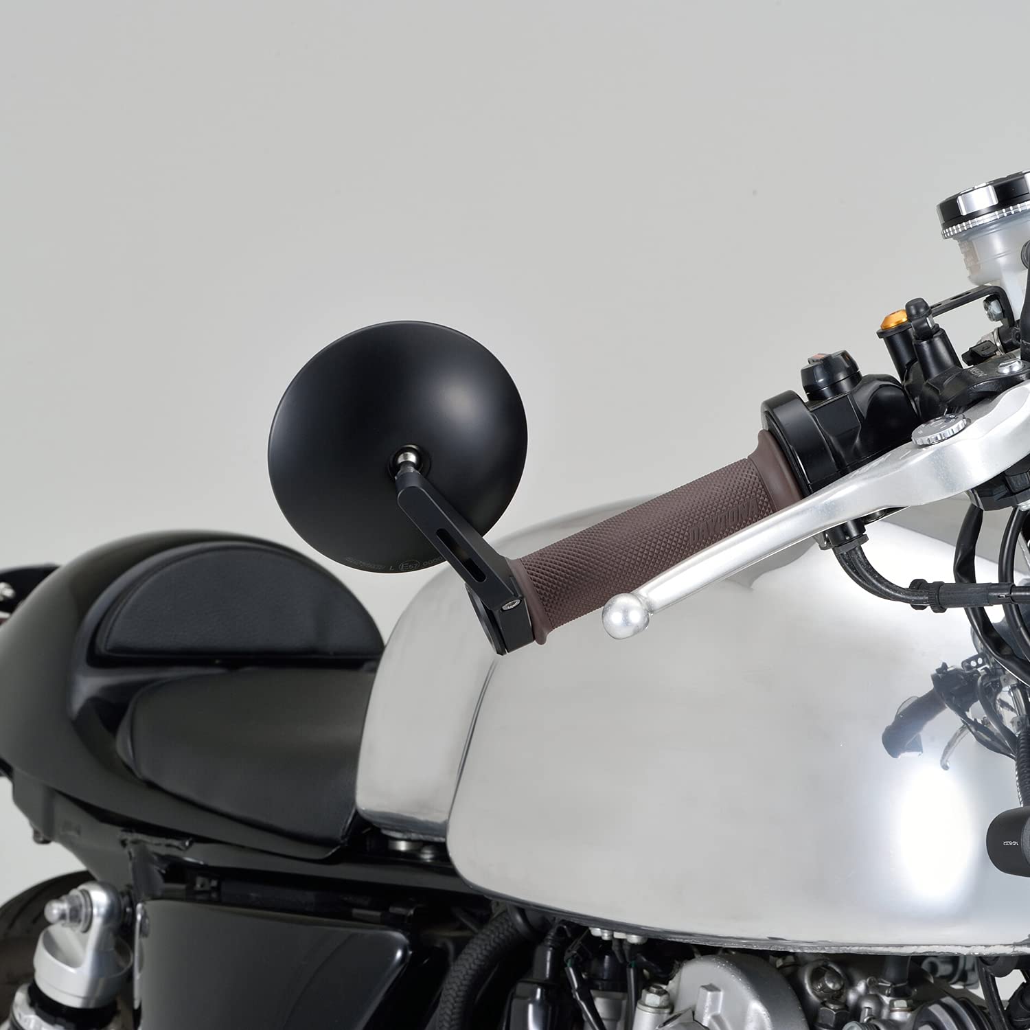 DAYTONA coppia specchietto bar-end a manubrio corto DM9, omologazione E