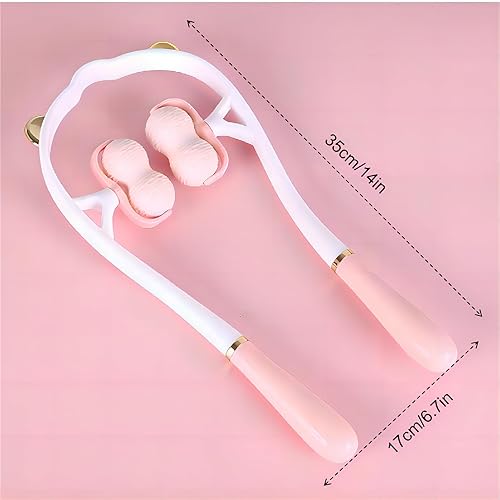 Miniatura 7 de Masajeador de cuello, rodillo masajeador de cuello, rodillo de cuello, masajeador de alivio del dolor de cuello para tejido profundo en cuello,