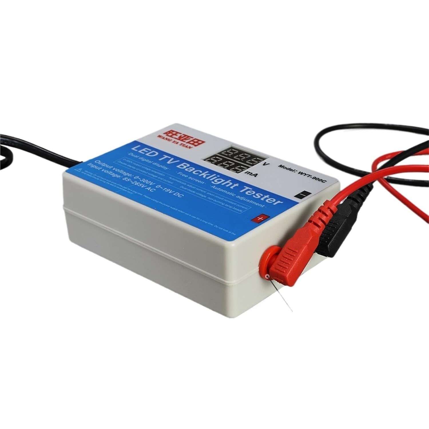 0-300V Output LED TV Backlight Tester with Voltage and Current Display（:Set of Three TV Maintenance pry Bars）(EU Plug)