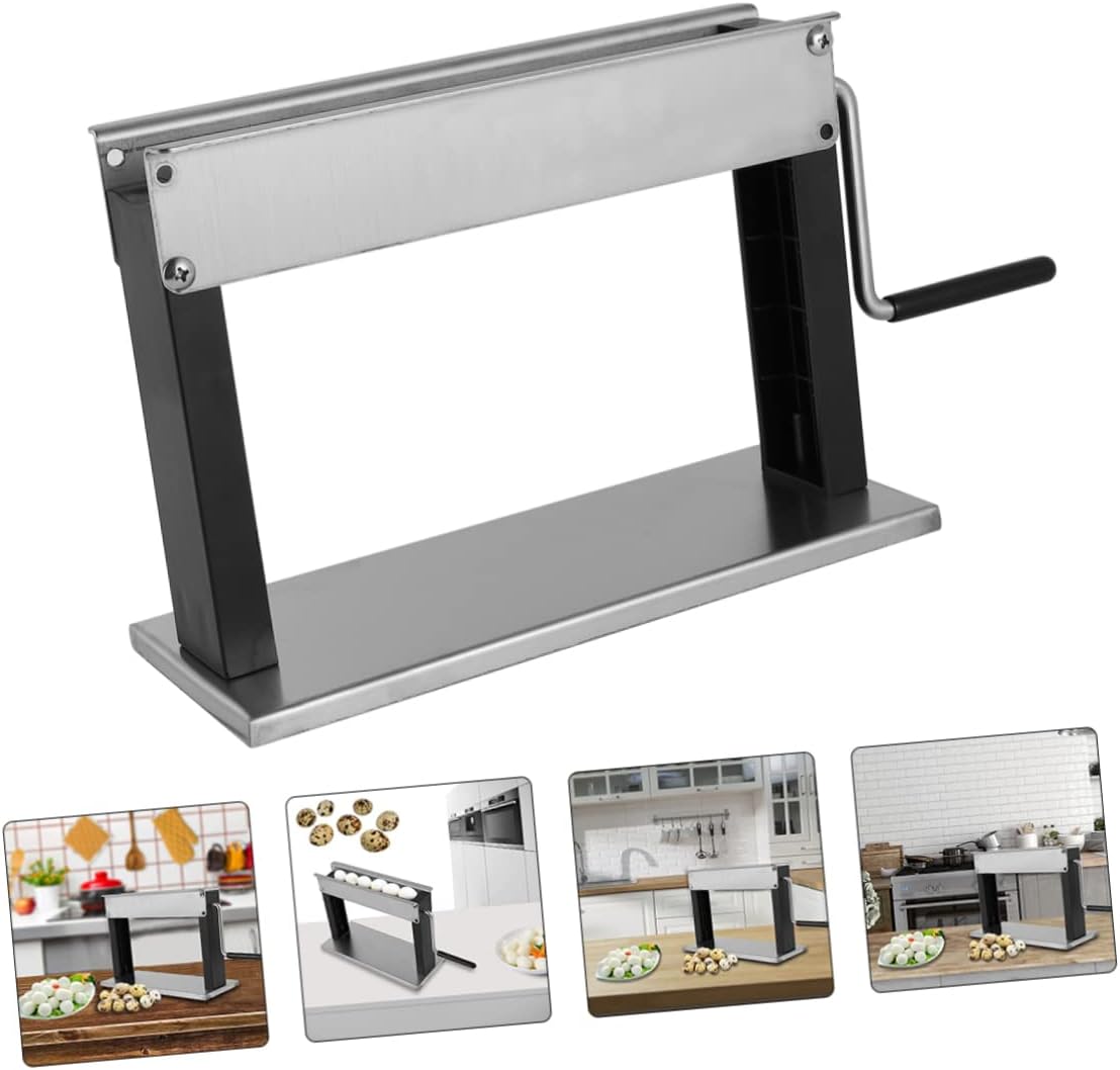 Garneck Manual Quail Egg Peeler Machine Sheller for Boiled Eggs Efficient Kitchen Tool for Home Use Per Hour