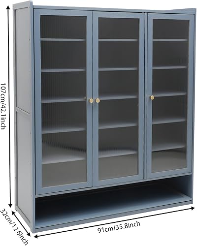 Miniatura 3 de 8 Tiers Bamboo Shoe Cabinet Shoe Storage Cabinet with Doors and Removable Tiers, Freestanding Shoe Rack Organizer for Hallway Living Room Balcony,