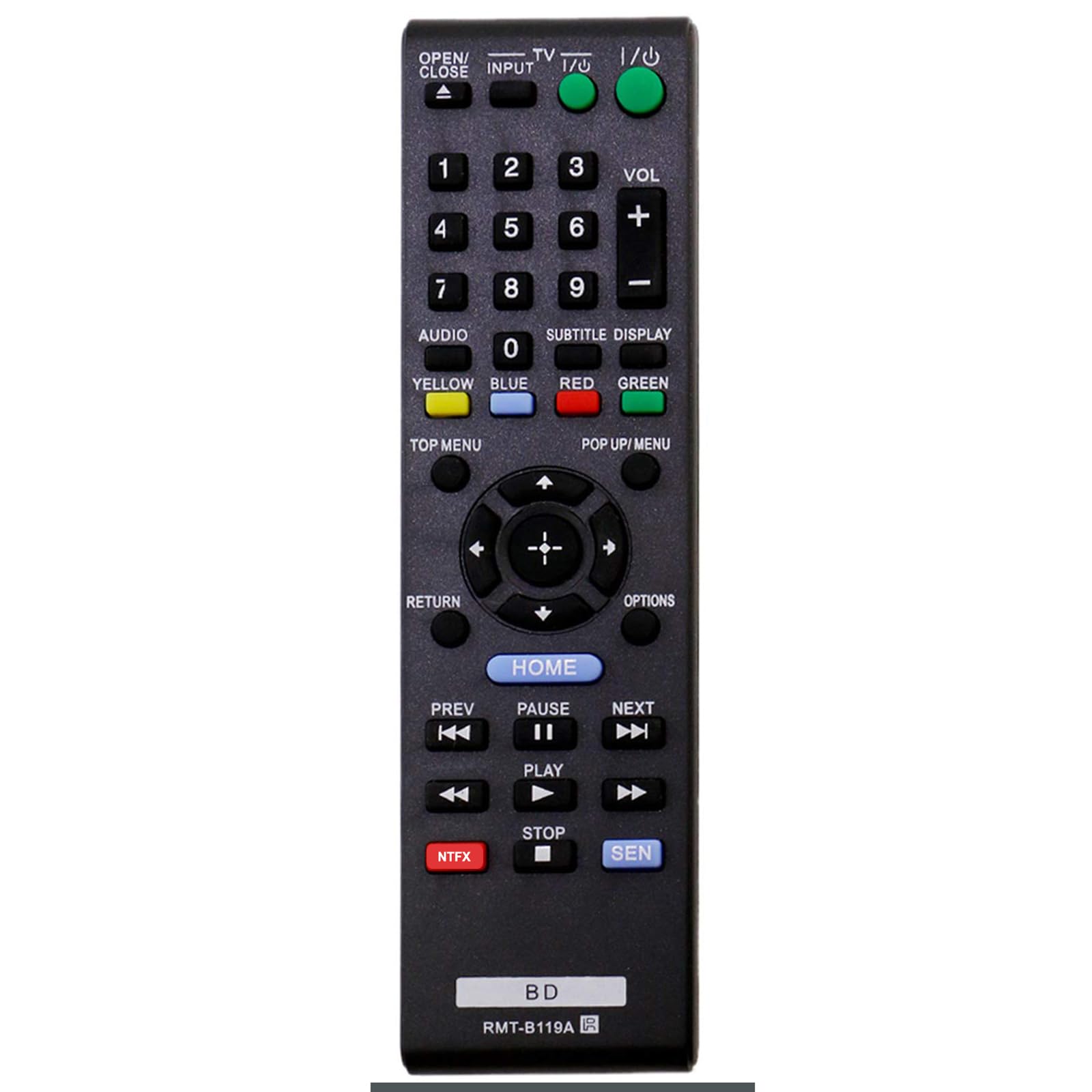 【中古】オリジナルリモコン Sony RMT-B119A 交換用ブルーレイディスクプレーヤーBd Amazon.com: NEW RMT-B119A Remote Control fit for Sony Blu-ray Disc