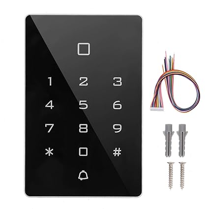 Generic Access Control Keypad, External Doorbell Electronic Digital 26 Touch Keypad Access Machine, Factories Companies for Families Enterprises