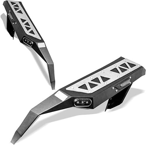 Miniatura 2 de NIXON OFFROAD Guardabarros delantero y trasero de repuesto para Jeep Wrangler JK 2007-2018 de 4 puertas/2 puertas para todoterreno salvaje, para