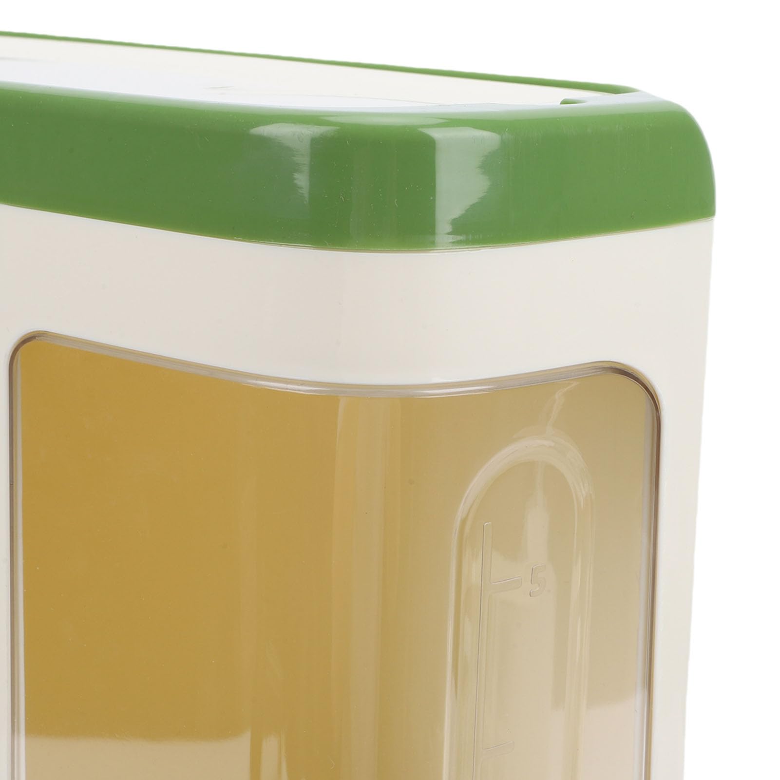 Dispenser Di Riso, Contenitore Per La Conservazione Del Riso A Prova Di Umidità, Contenitore Per Alimenti Secchi Salvaspazio Con Misurino, Stoccaggio Versatile, Ideale Per, Dispensa, Casa