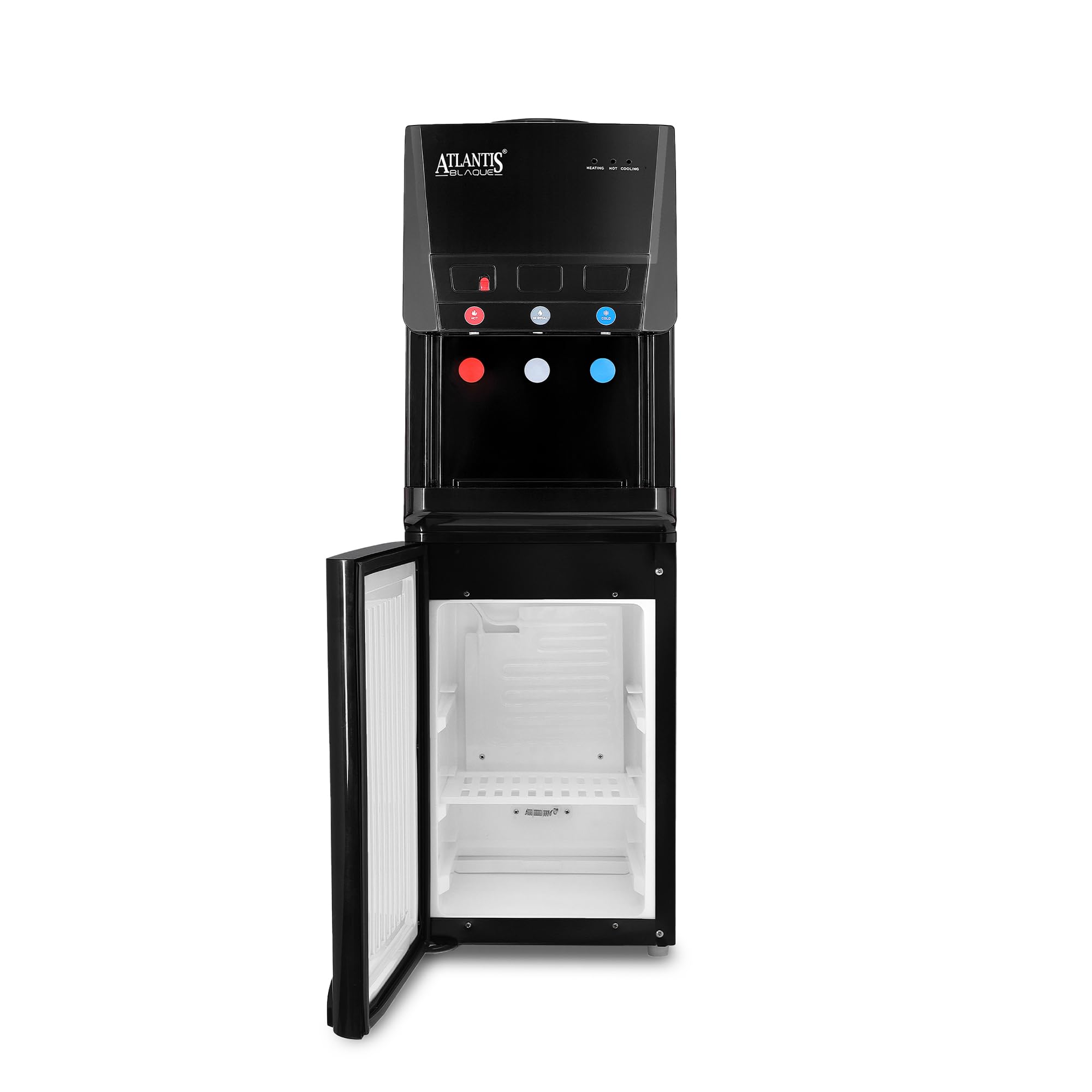 ATLANTIS BLAQUE Water Dispenser | 18L Cooling Cabinet | Smart Push Buttons | Hot, Normal & Cold Water | 2.5L/Hour Cooling Capacity | 1 Year Warranty | Child Safety Lock | Corrosion-Resistant-image-12